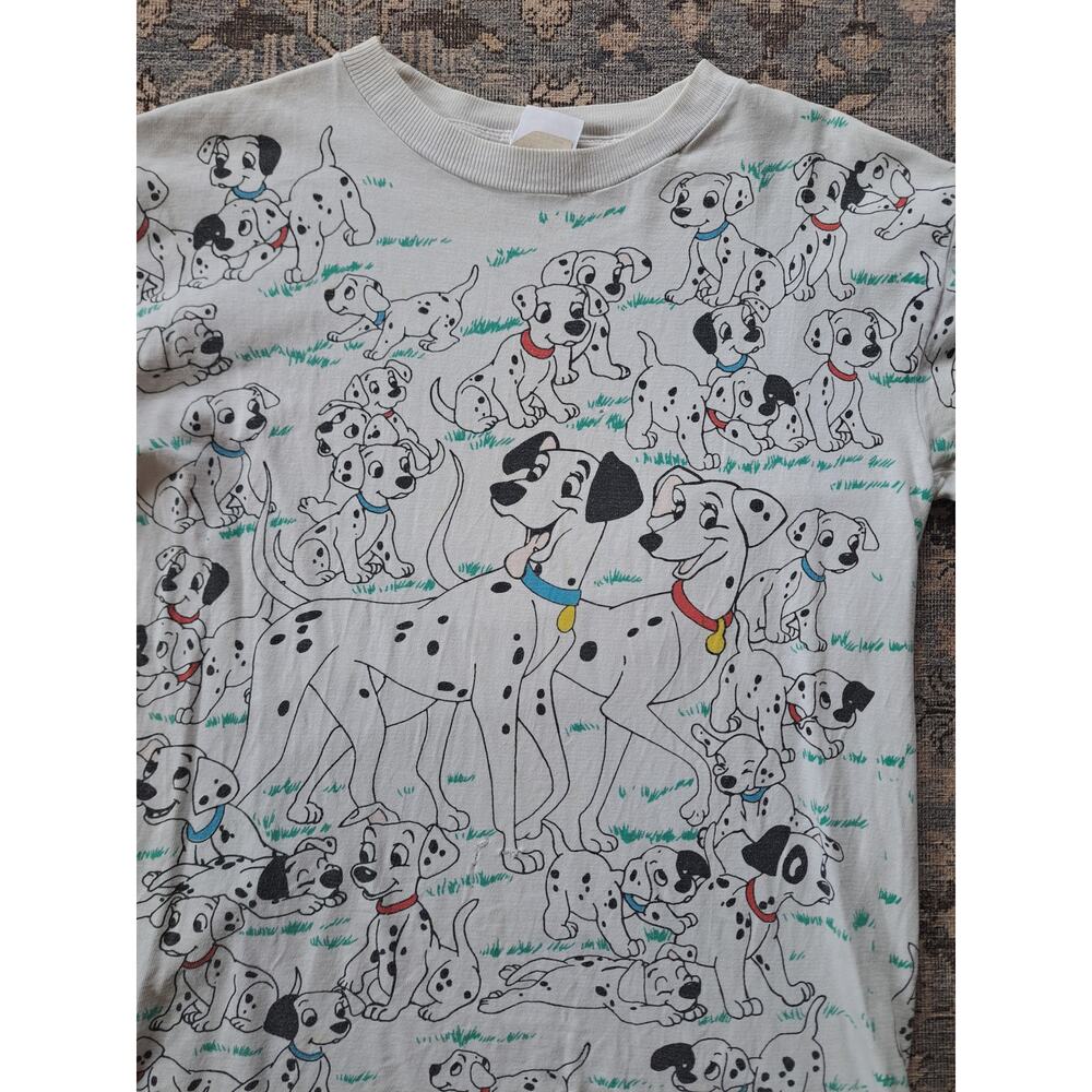 Disney 101 Dalmatians Vintage Single Stitch Front / Back Graphic Kids One Size - Picture 2 of 10
